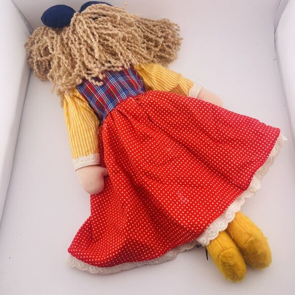 Merry Andrew Toys Doll By Renee Graef Cloth‎ 1990 Vintage Colonial Country - Picture 5 of 14
